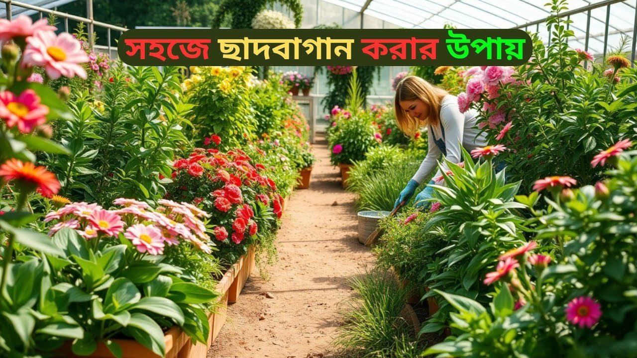 Easy Way to Make Rooftop Garden – সহজে ছাদ বাগান করার উপায়