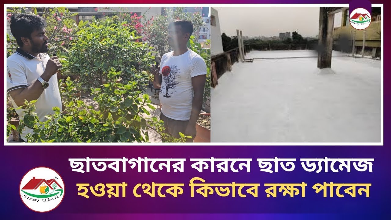 Protect Roof from Damage Due Rooftop Gardening – সহজ সমাধান