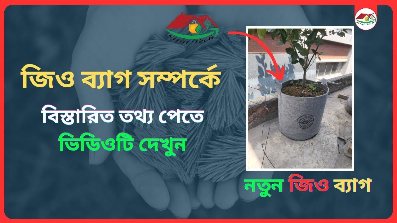 জিও ব্যাগ সম্পর্কে বিস্তারিত তথ্য পেতে ভিডিওটি দেখুন।