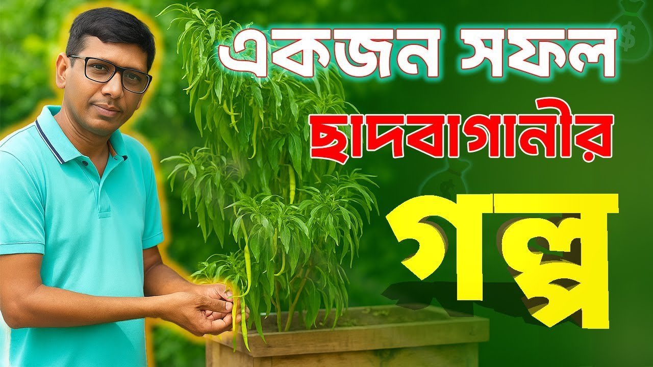 চাকরির পাশাপাশি কিভাবে হলেন একজন সফল ছাদবাগানী? জানুন তার অনুপ্রেরণামূলক গল্প!