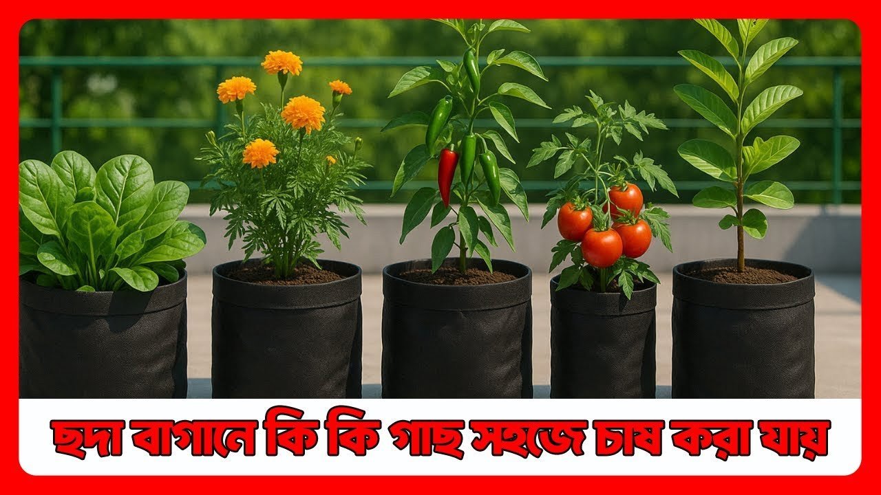 Geo Grow Bag Gardening Guide | কোন গাছ লাগাবেন সহজে? 🌿 ছাদবাগানে নতুনদের জন্য টিপস!