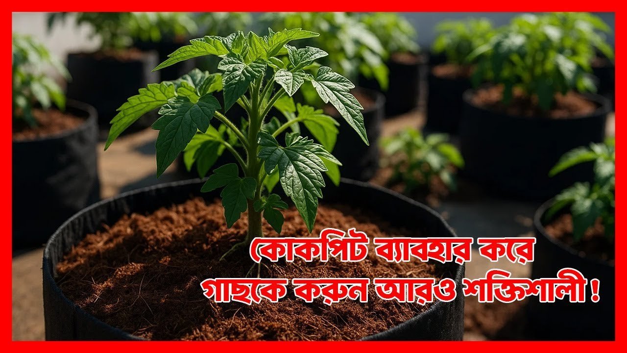 কোকপিট ব্যাবহার করে গাছকে করুন আরও শক্তিশালী! 🌱 | Cocopeat Benefits for Plants